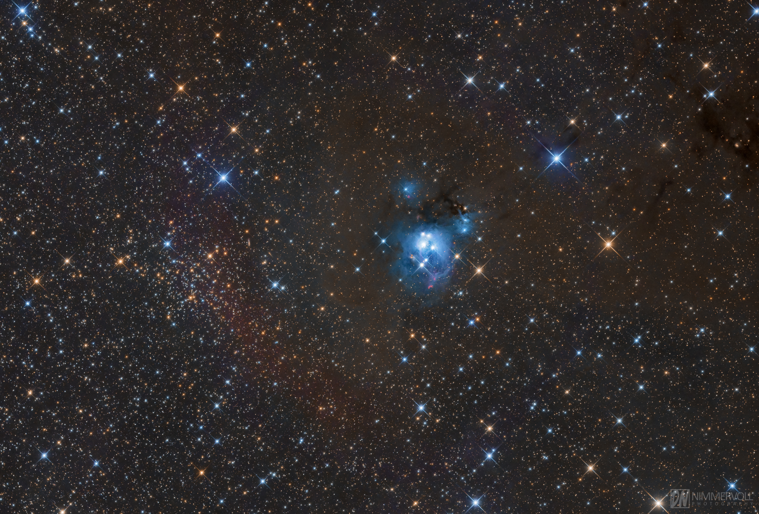 NGC 7129 ⋆ Astro Fotografie Nimmervoll