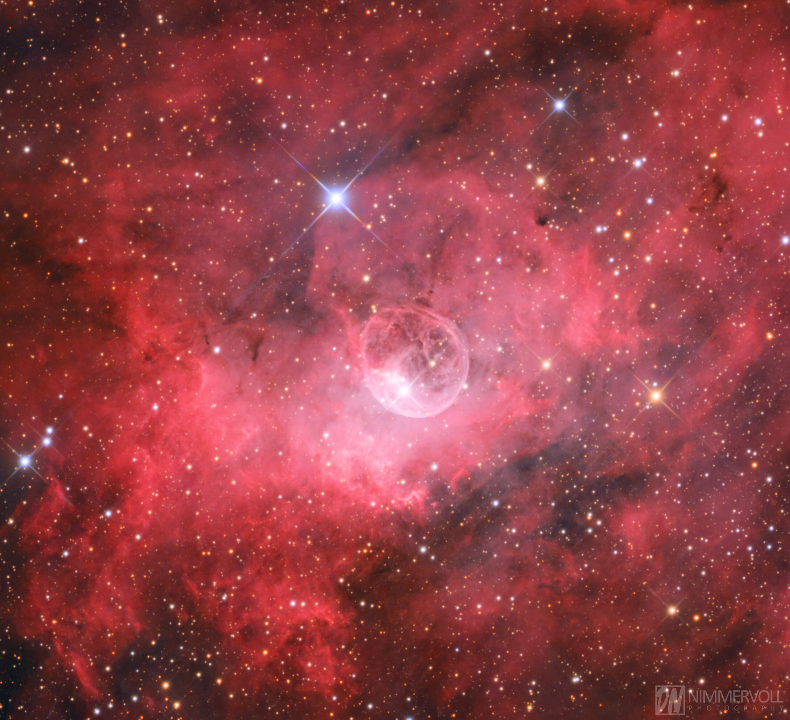 NGC 7635 im Detail