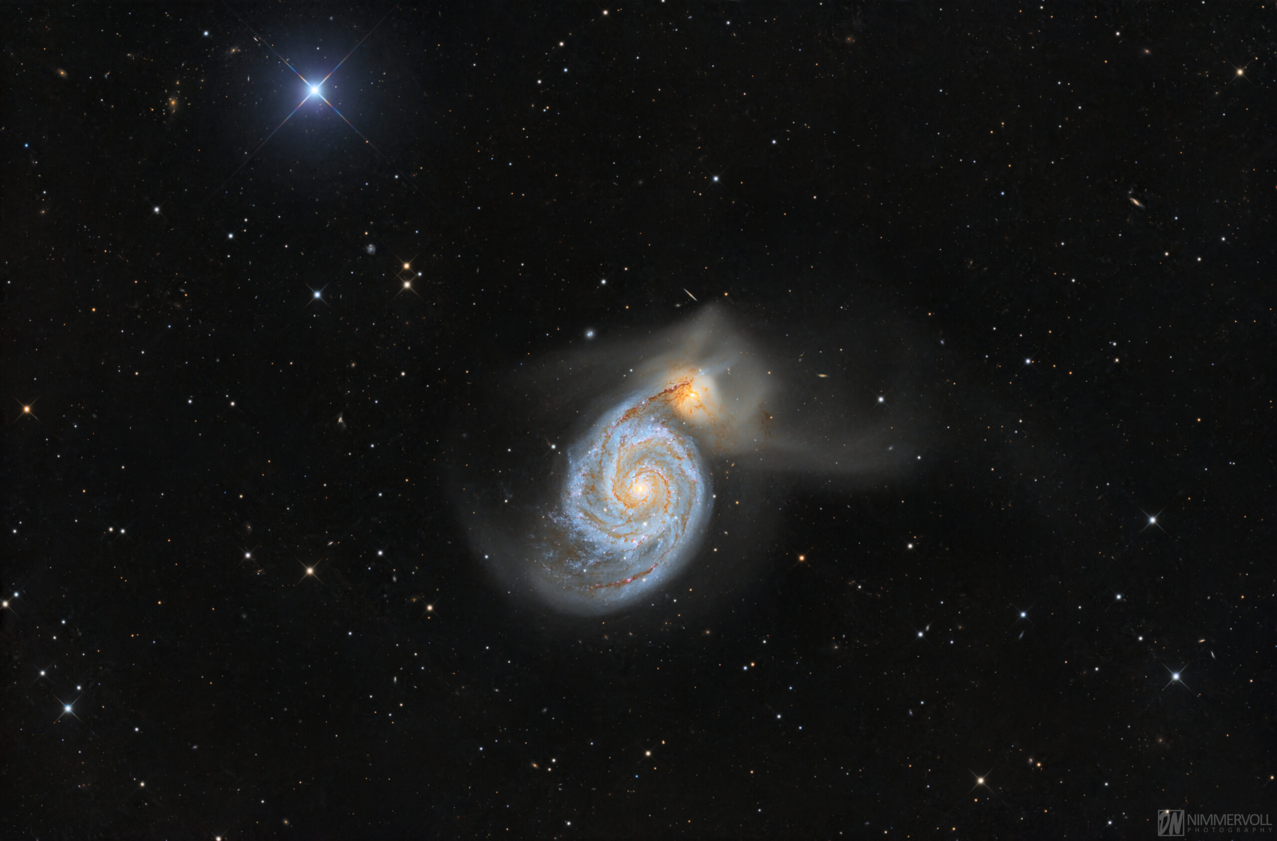 M51 - Whirlpool Galaxie