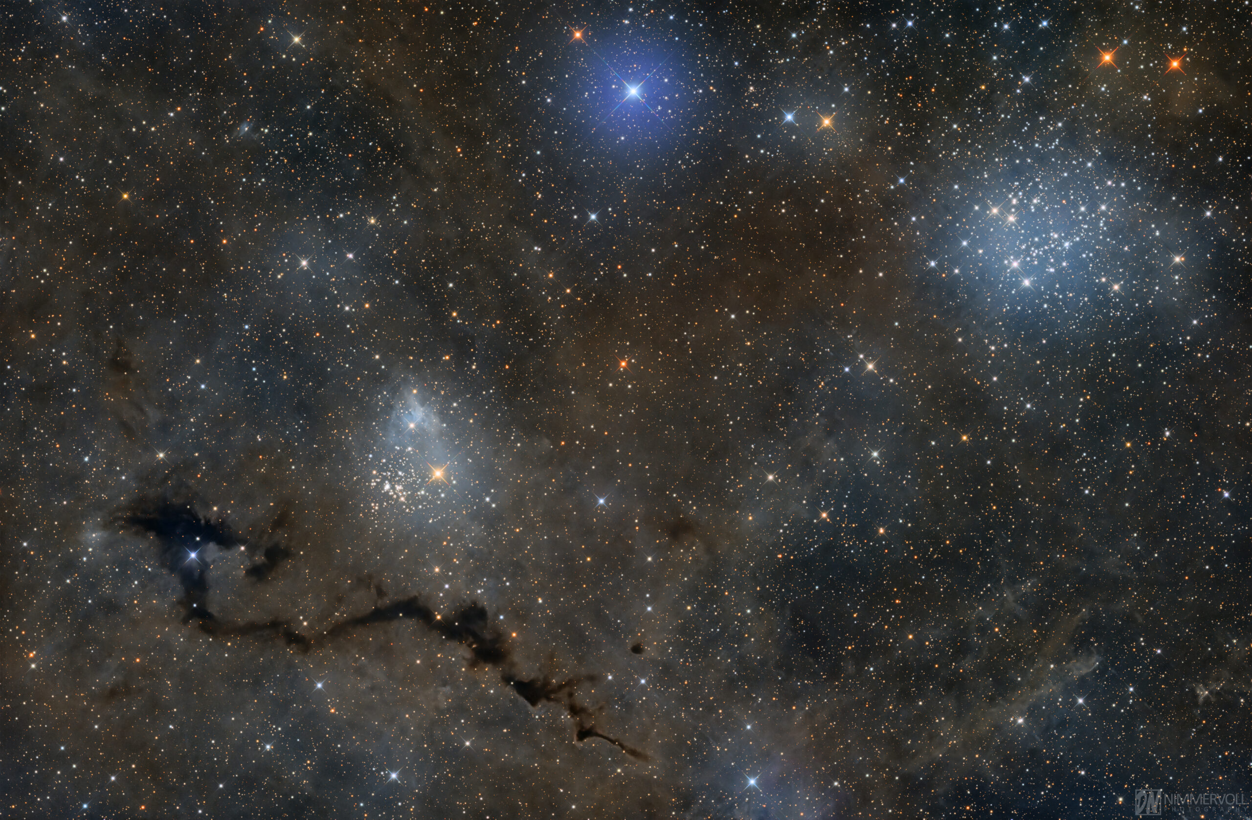 NGC 654 & NGC 663